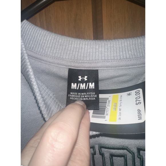 Under Armour Icon Heavyweight Terry Women's Oversized Crew - Picture 4 of 7